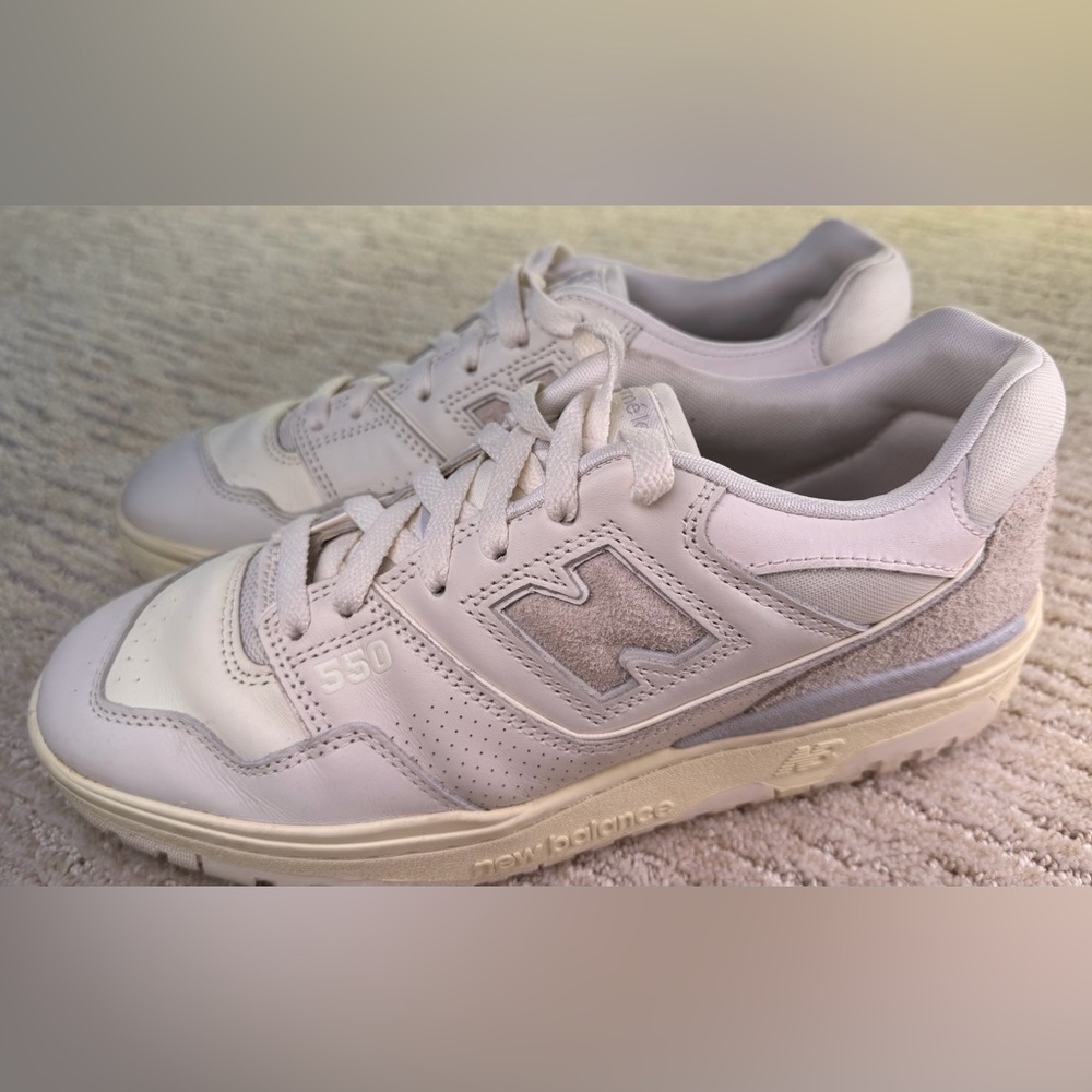 NEW BALANCE 550 X AIME LEON DORE WHITE LEATHER